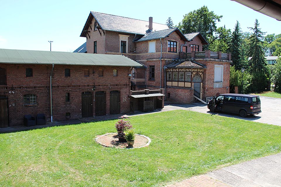 Villa Landidyll, Parkplatz, Foto: Helmkes Hof GbR, Lizenz: Helmkes Hof GbR